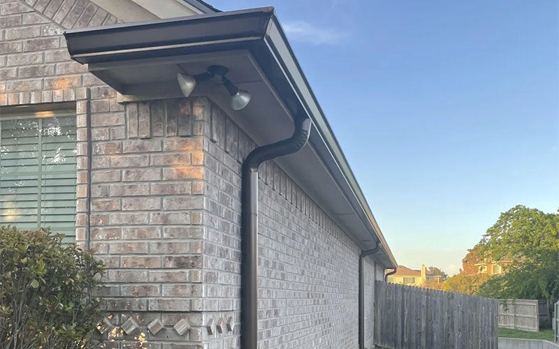 Gutter Installation at Legacy Roofing and Contracting in Crowley TX
